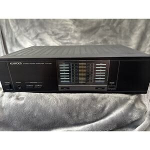 Kenwood KM-205 Power Amplifier 300 Watt Good Condition (Parts or Repair)